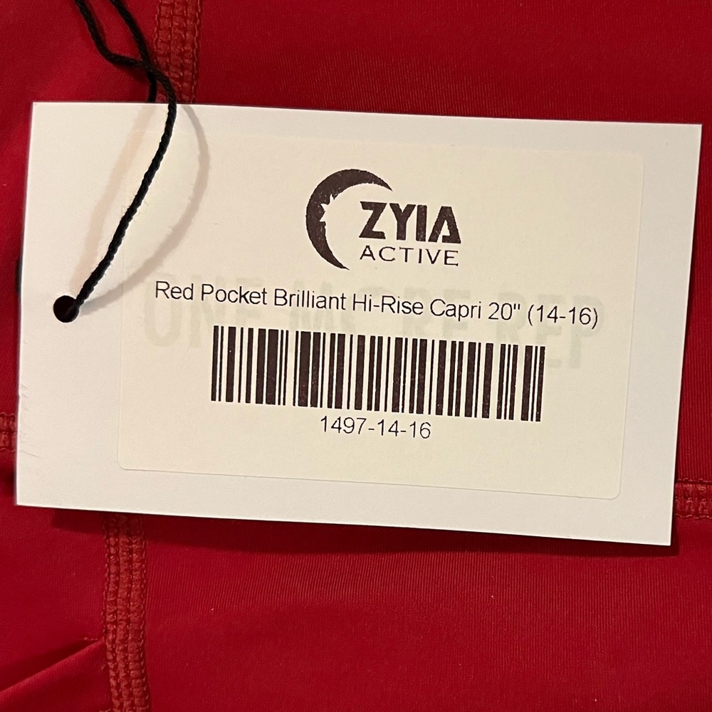 Pocket Brilliant Zyia leggings. Womens size 14-16 - Picture 3 of 3